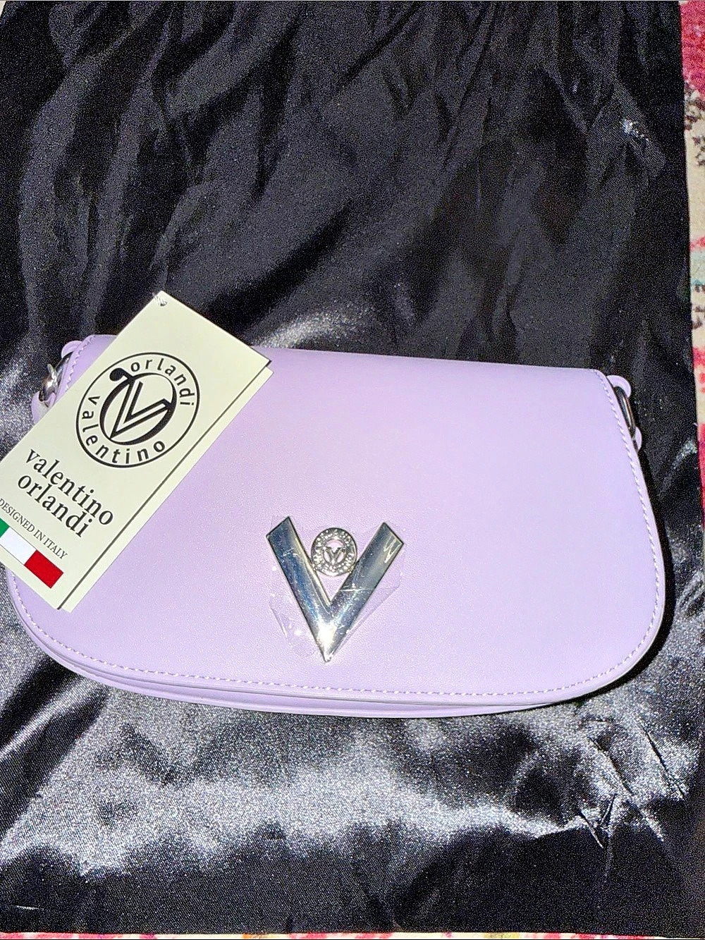 Valentino Orlandi  Crossbody Bags Purple Size One Size
